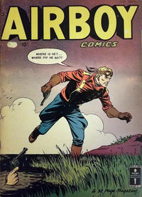 Cover Thumbnail for Airboy Comics (Export Publishing, 1950 series) #v7#1