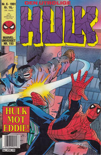 Cover Thumbnail for Hulk (Semic, 1984 series) #6/1991