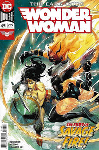 Cover Thumbnail for Wonder Woman (DC, 2016 series) #49 [Stephen Segovia Cover]