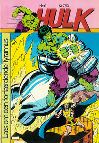 Cover Thumbnail for Hulk (Winthers Forlag, 1980 series) #19