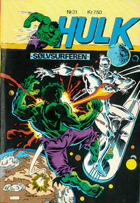 Cover Thumbnail for Hulk (Winthers Forlag, 1980 series) #21