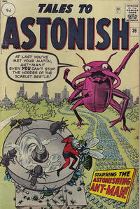 Cover Thumbnail for Tales to Astonish (Marvel, 1959 series) #39 [British]