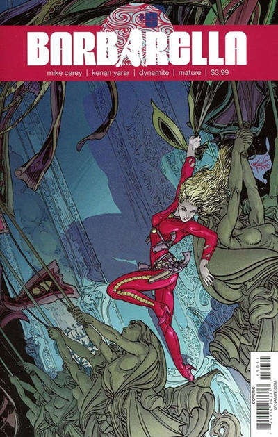 Cover for Barbarella (Dynamite Entertainment, 2017 series) #5 [Cover C Mike Kaluta]