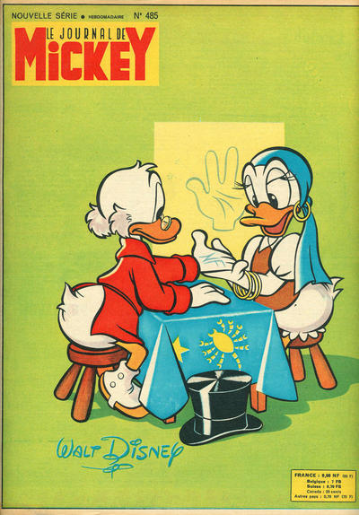 Cover for Le Journal de Mickey (Hachette, 1952 series) #485