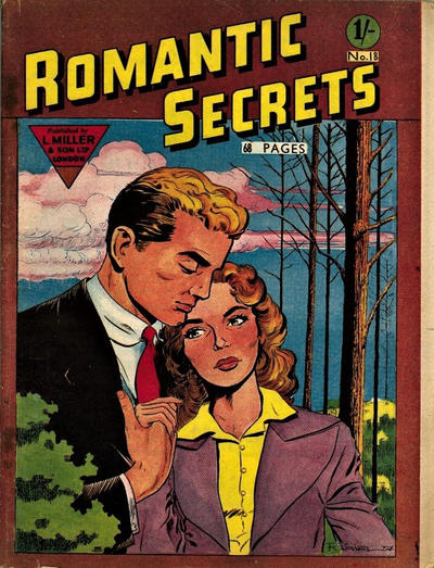 Cover for Romantic Secrets (L. Miller & Son, 1950 series) #18