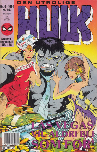 Cover for Hulk (Semic, 1984 series) #5/1991