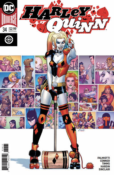 Cover for Harley Quinn (DC, 2016 series) #34