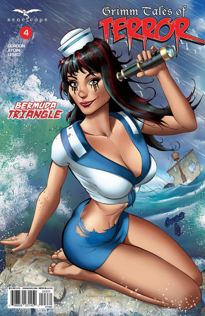 Cover for Grimm Tales of Terror Volume 4 (Zenescope Entertainment, 2018 series) #4 [Cover C - Gregbo Watson]