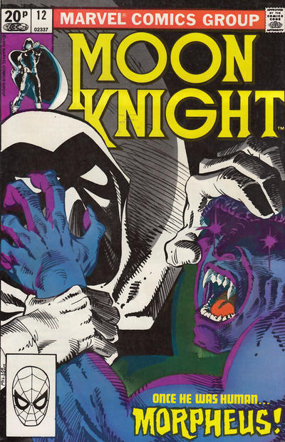 Cover for Moon Knight (Marvel, 1980 series) #12 [British]