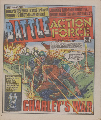 Cover for Battle Action Force (IPC, 1983 series) #14 June 1986 [580]
