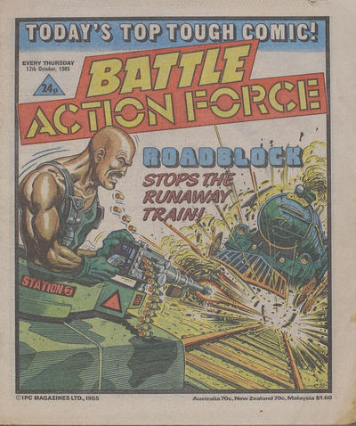 Cover for Battle Action Force (IPC, 1983 series) #12 October 1985 [545]