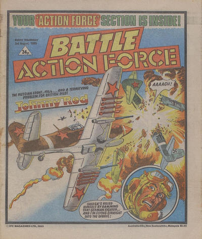 Cover for Battle Action Force (IPC, 1983 series) #3 August 1985 [535]