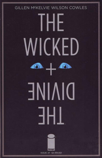 Cover for The Wicked + The Divine (Image, 2014 series) #37 [Cover A by Jamie McKelvie]