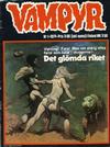 Cover for Vampyr (Semic, 1973 series) #1/1974