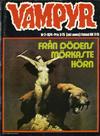 Cover for Vampyr (Semic, 1973 series) #2/1974