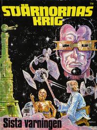 Cover for Stjärnornas krig (Semic, 1977 series) #5 - Sista varningen