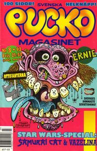 Cover Thumbnail for Svenska puckomagasinet (Atlantic Förlags AB, 1992 series) #3/1992