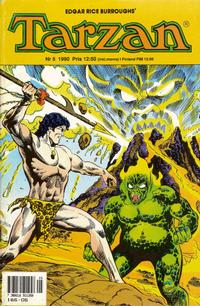 Cover for Tarzan (Atlantic Förlags AB, 1977 series) #5/1990