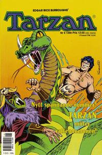 Cover for Tarzan (Atlantic Förlags AB, 1977 series) #6/1990