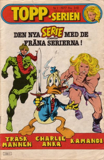 Cover for Topp-serien [Toppserien] (Semic, 1977 series) #1/1977