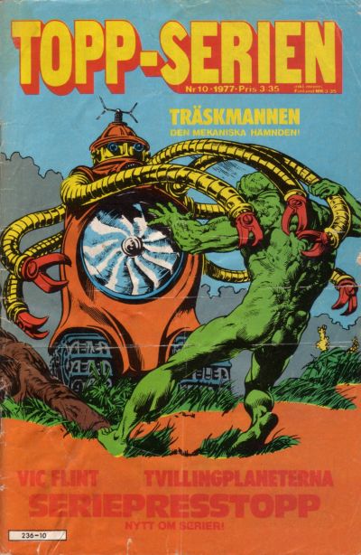 Cover for Topp-serien [Toppserien] (Semic, 1977 series) #10/1977