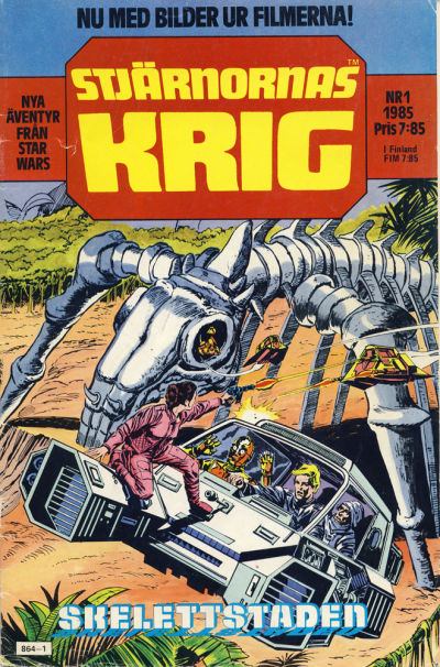 Cover for Stjärnornas krig (Semic, 1983 series) #1/1985