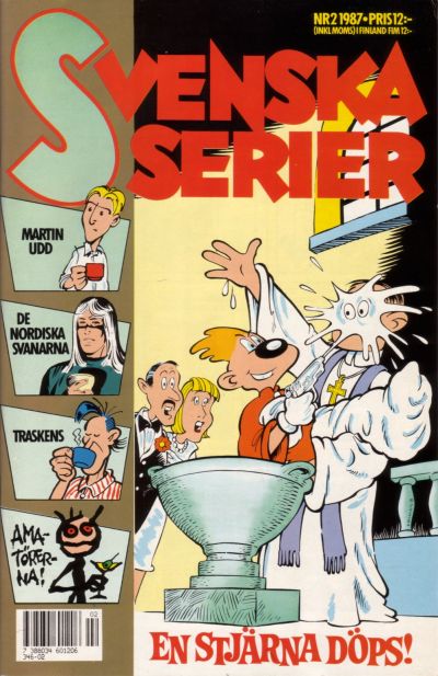 Cover for Svenska serier (Semic, 1987 series) #2/1987