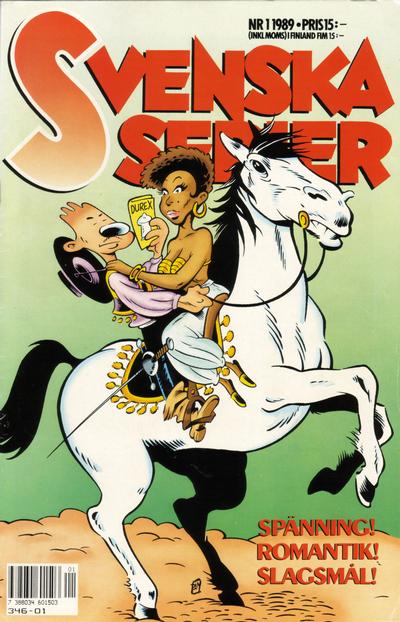 Cover for Svenska serier (Semic, 1987 series) #1/1989