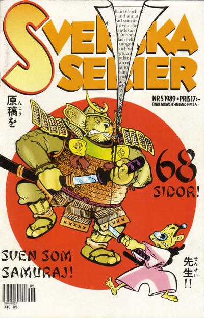 Cover for Svenska serier (Semic, 1987 series) #5/1989