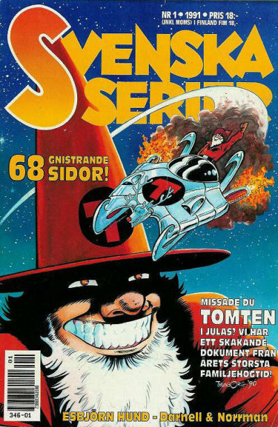 Cover for Svenska serier (Semic, 1987 series) #1/1991