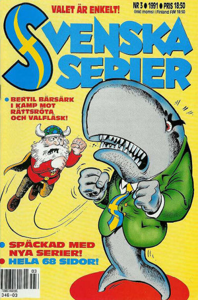 Cover for Svenska serier (Semic, 1987 series) #3/1991