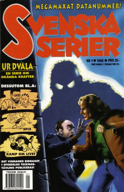 Cover for Svenska serier (Semic, 1987 series) #1/1994