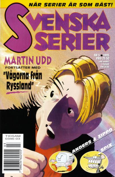Cover for Svenska serier (Semic, 1987 series) #3/1995