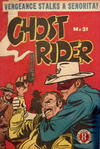 Cover for Ghost Rider (Atlas, 1950 ? series) #31