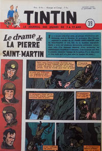 Cover Thumbnail for Le journal de Tintin (Le Lombard, 1946 series) #39/1952