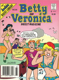Cover Thumbnail for Betty and Veronica Comics Digest Magazine (Archie, 1983 series) #64 [$1.50]