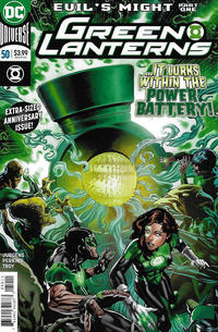 Cover Thumbnail for Green Lanterns (DC, 2016 series) #50 [Mike Perkins Cover]