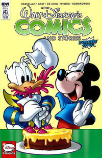 Cover Thumbnail for Walt Disney's Comics and Stories (IDW, 2015 series) #742 [Cover B - Alessio Coppola; Vito Notamicola]