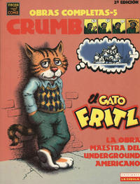 Cover Thumbnail for Obras Completas Crumb (Ediciones La Cúpula, 1985 ? series) #5 - El gato Fritz
