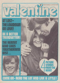 Cover Thumbnail for Valentine (IPC, 1957 series) #2 August 1969