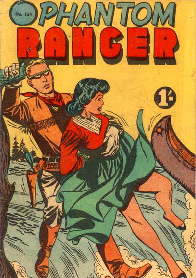 Cover for The Phantom Ranger (Frew Publications, 1948 series) #154