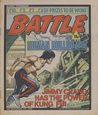 Cover for Battle (IPC, 1981 series) #11 December 1982 [397]