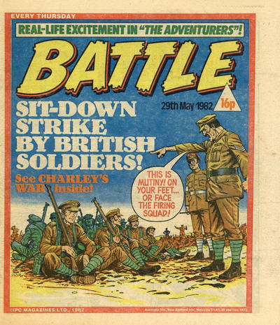 Cover for Battle (IPC, 1981 series) #29 May 1982 [369]