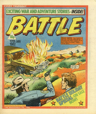 Cover for Battle (IPC, 1981 series) #17 July 1982 [376]