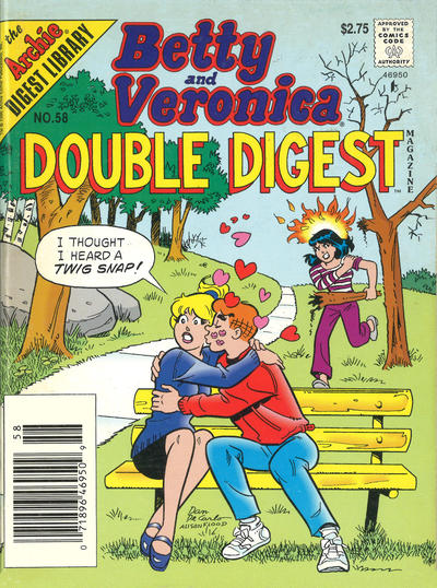 Cover for Betty & Veronica (Jumbo Comics) Double Digest (Archie, 1987 series) #58 [Newsstand]