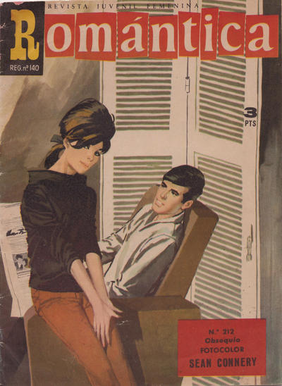 Cover for Romantica (Ibero Mundial de ediciones, 1961 series) #212
