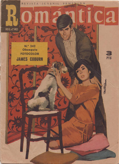 Cover for Romantica (Ibero Mundial de ediciones, 1961 series) #242