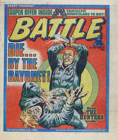 Cover for Battle (IPC, 1981 series) #3 September 1983 [435]