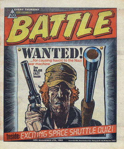 Cover for Battle (IPC, 1981 series) #6 August 1983 [431]