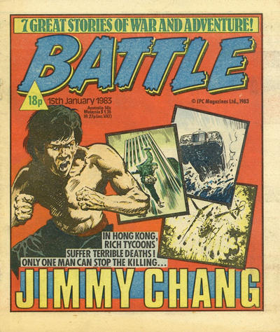 Cover for Battle (IPC, 1981 series) #15 January 1983 [402]